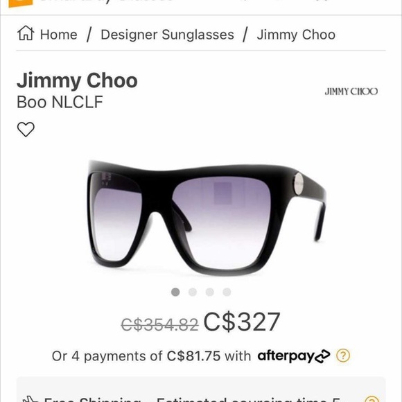Jimmy Choo Sunglasses - Picture 5 of 5